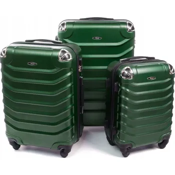 RGL Sada pevných kufrů ABS 730 3v1 XXL XL L 90 l