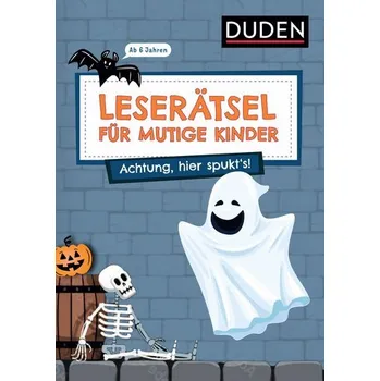 První čtění Leserätsel für mutige Kinder - Achtung, hier spukt's! - ab 6 Jahren - Rogler, Ulrike