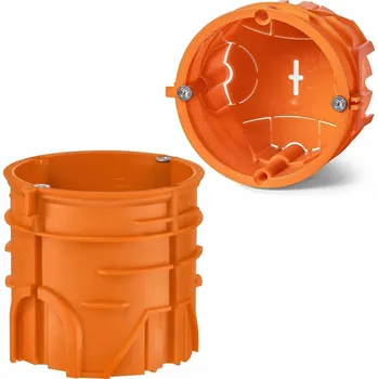 Elektroinstalační krabice Elektrická podomítková krabice pro spojování Hluboké šrouby 60 mm 1 ks SIMET