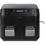 GOURMETmaxx Horkovzdušná fritéza 2600W s dvojitým košem 2x 3,8l Air fryer