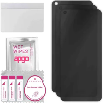 Pouzdro na mobilní telefon 3x Hybridní Sklo s Filtrem Soukromí pro OnePlus Nord N10 5G, PRIVACY