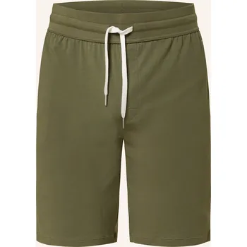 Pánské oblečení Tommy Hilfiger Pánské Pyžamové Šortky, olivová, 50
