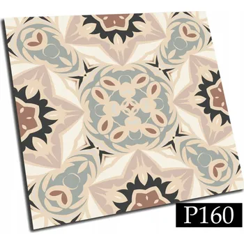 vinylová podlaha Samolepicí PVC dlaždice 20x20 Východní motivy PVC DLAŽDICE