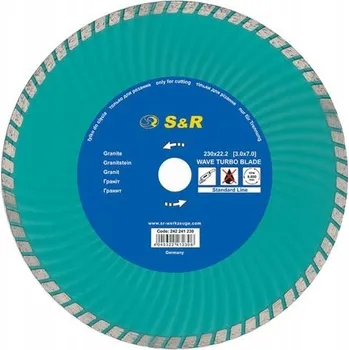 Řezný kotouč Diamantový řezný kotouč na žulu 125/2,2 mm.