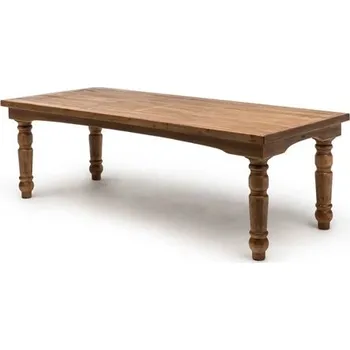 Jídelní stůl Dřevěný skládací stůl FARM TABLE, skládací nohy, přírodní TFA.WO2410