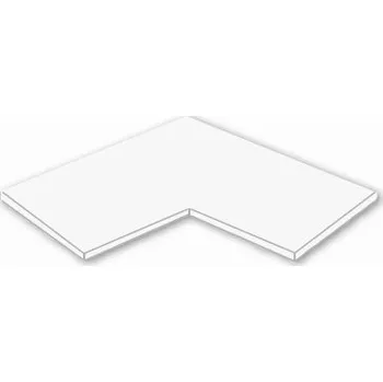 Kuchyňská skříňka ArtExt Kuchyňská skříňka spodní rohová SILVER | D12 90 Provedení: Police do D12/90 Bílá