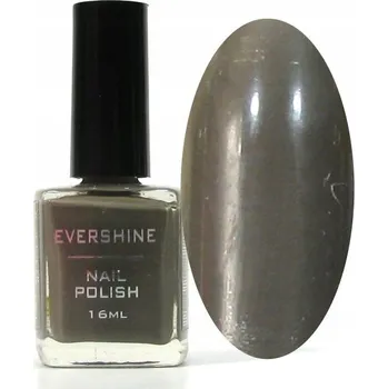 Lak na nehty Klasický lak na nehty EVERSHINE 16 ml – dlouhotrvající barva Šedá