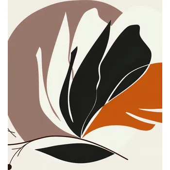 Plakát Plakát Rostlinná elegance bez rámu 60 x 80 cm