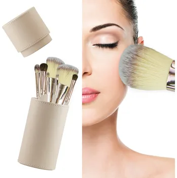 Kosmetický štětec Sada Štětců štětců na make-up, 7 Kusů v Pouzdro , pouzdro na štětce