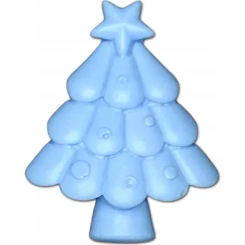 Mýdlo Ruční výroba ozdobné vonné glycerinové mýdlo - stromeček