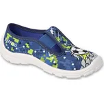 975X191 - chlapecké bačkorky Befado modré, fotbal 975XY191_27