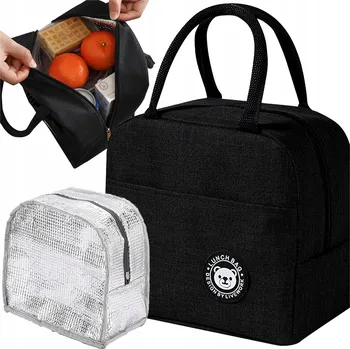 Termotaška Mawe Izolační taška na jídlo černá 4,5 l