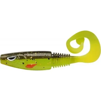 Umělá nástraha Sick Curl - 12 cm - Hnědá Chartreuse - Berkley - Gumová nástraha