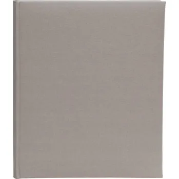 Fotoalbum Tradiční fotoalbum pro vlepované fotografie Gedeon Linen Ash 24 x 29 cm šedé