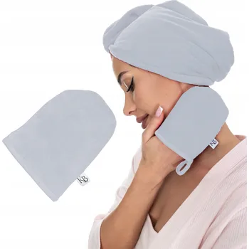 RUKAVICE NA MYTÍ OBLIČEJE MYCÍ HOUBA ŠEDÁ