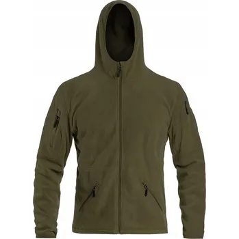 Pánská mikina Pánská trekingová Mikina fleecová Fleecová mikina s kapucí MFH Tactical Olive S