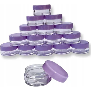 Úložný box Úložný box na ozdoby Perfect průhledný, fialový