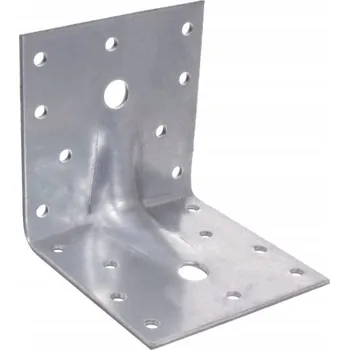 Úhloměr Úhelník zesílený 80x80x80x2,5mm 1 Ks TESAŘSKÝ STAVEBNÍ