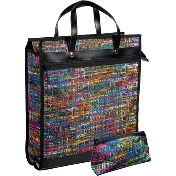 Dárková sada HARTMAN Duha - Nákupní taška zipová + textilní etue