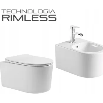 Bidet Závěsný bidet oválný Veldman LORENTO