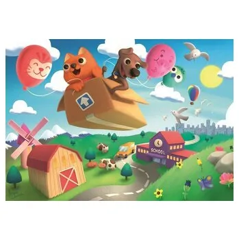 Puzzle RAVENSBURGER Puzzle Letíme! 35 dílků