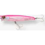 CAPERLAN Hladinová nástraha na mořský rybolov Popper Exofly 12 cm RŮŽOVÁ