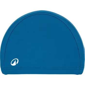 Plavecká čepice DECATHLON Plavecká látková čepice velikost M M 56-59cm MODRÁ|TYRKYSOVÁ