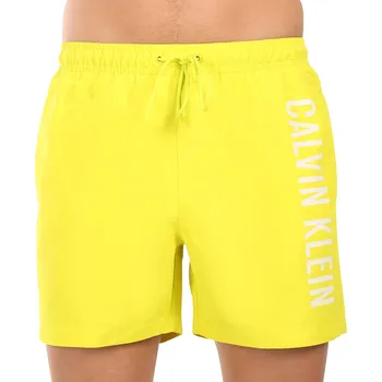 Pánské plavky Pánské plavky Calvin Klein žluté (KM0KM01092-LRF) XL KM0KM01092-LRF Možnost vrácení zboží ZDARMA do 120 dnů!