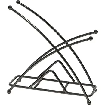 stojan na ubrousky na stůl | držák na ubrousky, stojan na stůl - zlatá černá