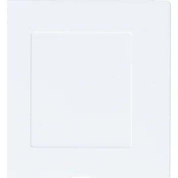 Elektrická zásuvka OPÁLOVÁ ZÁSUVKA ZÁTKA PRO RÁMEČKY BÍLÁ