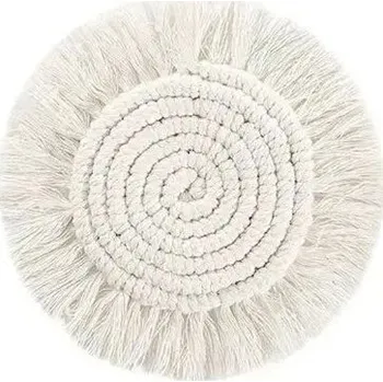 prostírání Bavlněné prostírání na stůl | podložky pod misky |moderní dekorace 2 ks - 2ks bílé