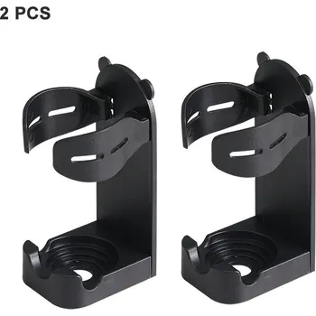 Zubní kartáček Stojan na zubní kartáček | držák na elektrický kartáček, různé barvy - 2 černé