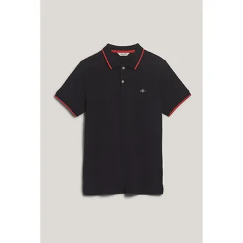 Dívčí košile POLOKOŠILE GANT STRIPED POLO PIQUE RUGGER EVENING BLUE