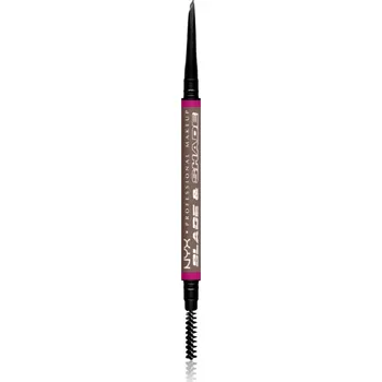 Přípravek na oči NYX Professional Makeup Blade & Shade tužka na obočí s kartáčkem odstín 03 Cool Ash Brown g