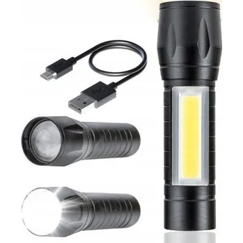 Svítilna Malá a praktická LED svítilna s akumulátorem