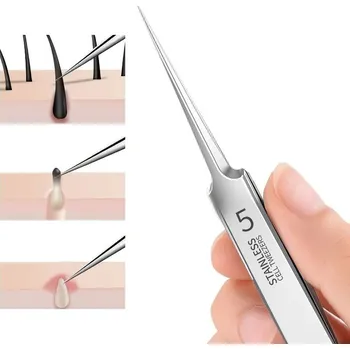 Péče o řasy a obočí Pinzeta na černé tečky a akné | vyčištění pleti