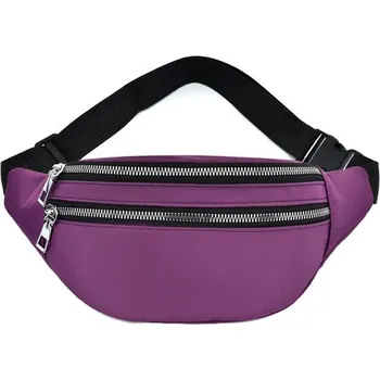 Ledvinka Dámská voděodolná ledvinka | taštička přes rameno - Fialová