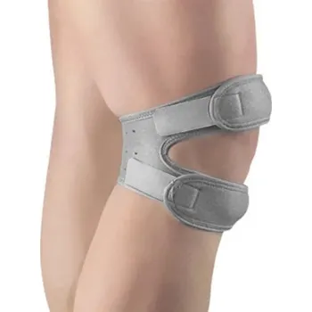 Kolenní bandáž | ortéza na koleno | sportovní bandáž - 1 KS Šedá