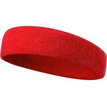 Čelenka Sportovní čelenka pro běhání a jógu | sportovní doplňky - červený