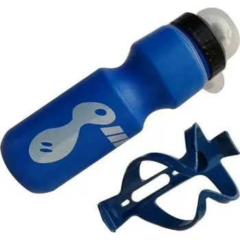 750ml Cyklistická láhev na vodu | doplňky pro cyklisty 1+1 ks - modrý