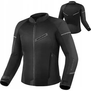 Moto bunda Shima X-MESH 2.0 pánská motocyklová bunda Xxl černá s chrániči