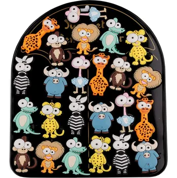 Silikonové magnetky - dinosaurus, zvířátka, barva 2 mix zvířátka