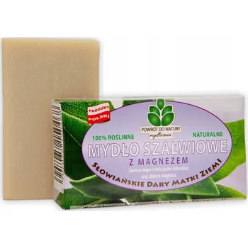 Mýdlo Šalvějové mýdlo s hořčíkem Powrót do Natury 100 g