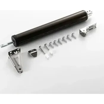 Zavírač dveří Automatický zavírač dveří s tlumičem pro domácí zlepšení - hnědý