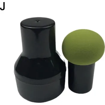 Přípravek na tvář Houbička na make up s úložnou krabičkou - J