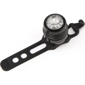 Cyklosvítilna LED zadní světlo na kolo | bezpečnostní prvky na kolo - Bílá světle černá