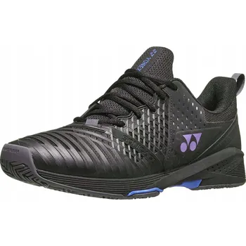 Pánská tenisová obuv Pánské tenisové boty Yonex Power Cushion Sonicage 3 černé, velikost 44