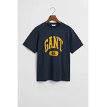 TRIČKO GANT 49 ARCH RELAXED T-SHIRT EVENING BLUE