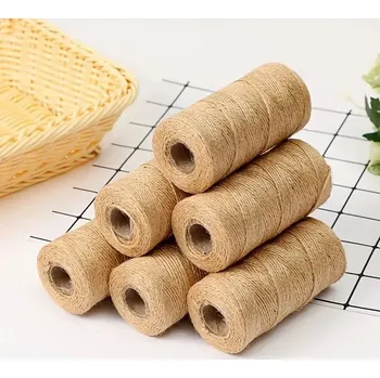 Obalový materiál Jutový provázek pro dekorace a diy | jutový motouz, jutová šňůra