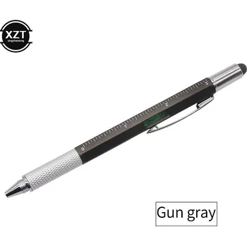 Multifunkční propiska s dotykovým perem - šedá